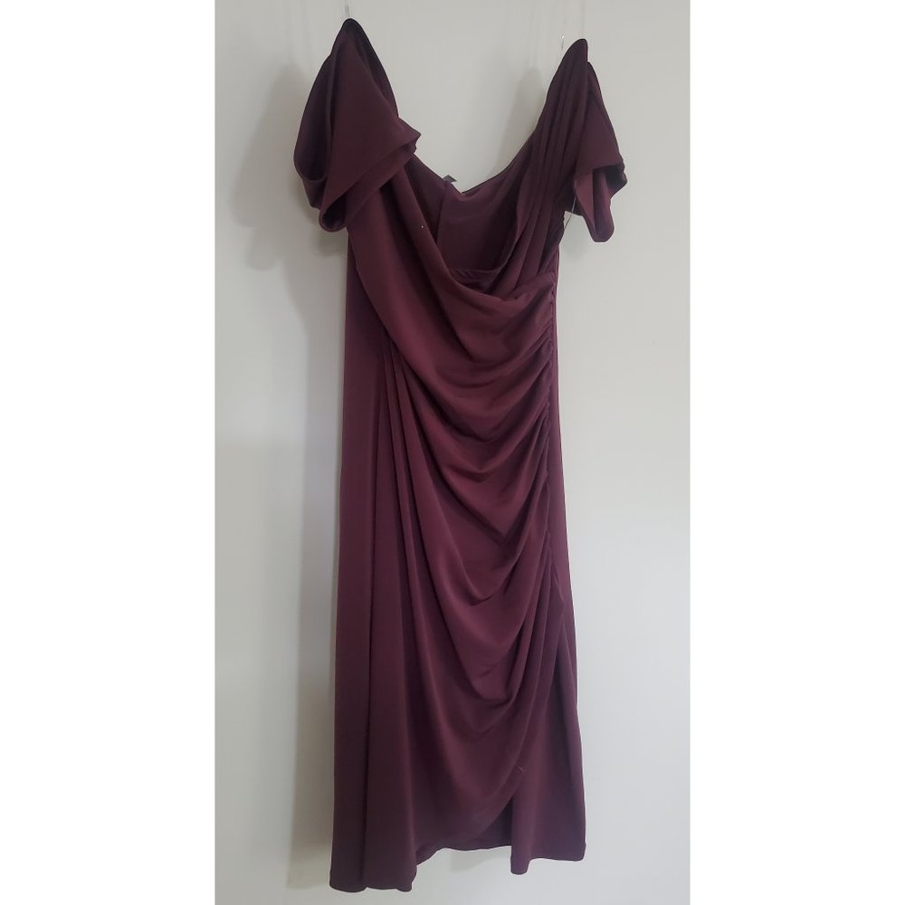 Strapless cocktail dress
